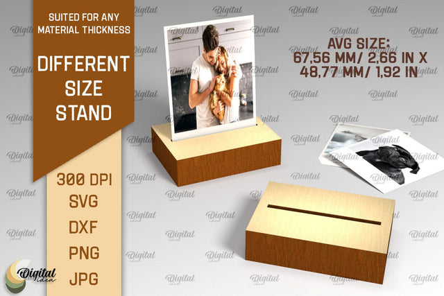 Display Stand Laser Cut. Wooden Stand SVG SVG Evgenyia Guschina 