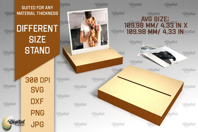 Display Stand Laser Cut. Wooden Stand SVG SVG Evgenyia Guschina 