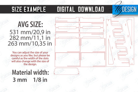 Display Stands Laser Cut Bundle | Craft Show Display Stand | Wooden Product Organizer | CNC Files SVG Fly Design 