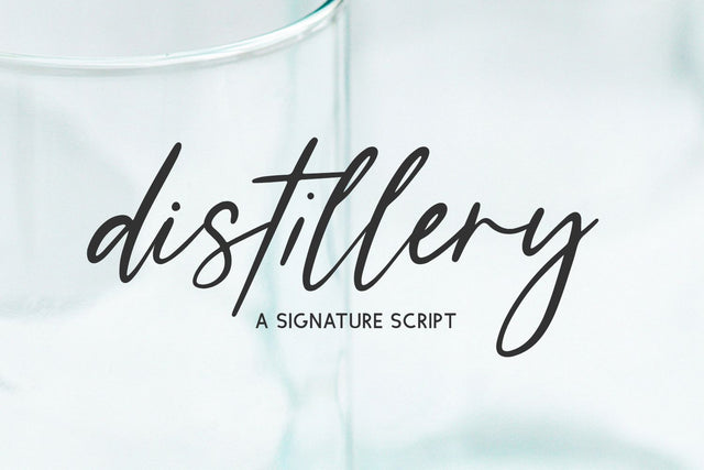 Distillery Script Font Beck McCormick 