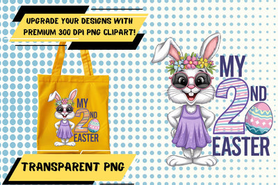 Distinctive PNG designs, for sublimation , Easter Bunny Sublimation HoodArtCraft 