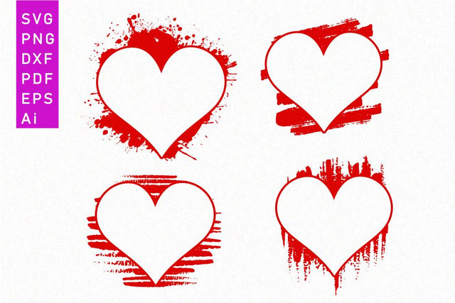 Distressed and Splash Heart Shape SVG Design, Hearts SVG, Valentines Day SVG T shirt Design, Valentine Quote SVG, Love Quotes SVG, Wedding And Family SVG, Valentine's Sublimation PNG Designs SVG D2PUTRI Designs 