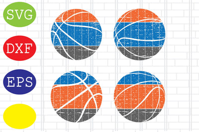 Distressed Basketball SVG, Basketball Clipart, Basketball Cut Files, Sport Svg, Jpg, Eps, Dxf Files SVG DigitalSvgFiles 