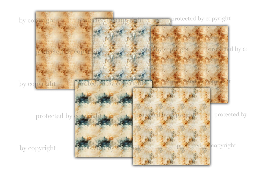 Distressed Digital Paper | Vintage Repeating Pattern - So Fontsy