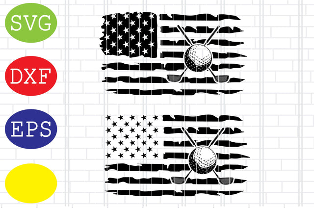 Distressed Golf American Flag Svg, Golf Svg, Golf team Svg, golf club Svg, Jpg, Eps, Dxf Files SVG DigitalSvgFiles 