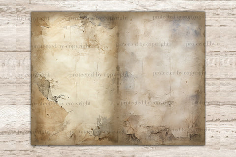 Distressed Junk Journal Pages | Blank Scrapbook Paper SVG GlamArtZhanna 
