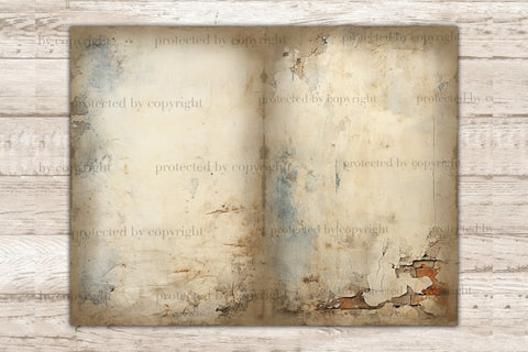 Distressed Junk Journal Pages | Blank Scrapbook Paper SVG GlamArtZhanna 