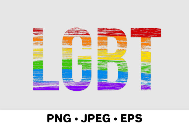 Distressed LGBT sublimation. Pride month shirt design Sublimation LaBelezoka 