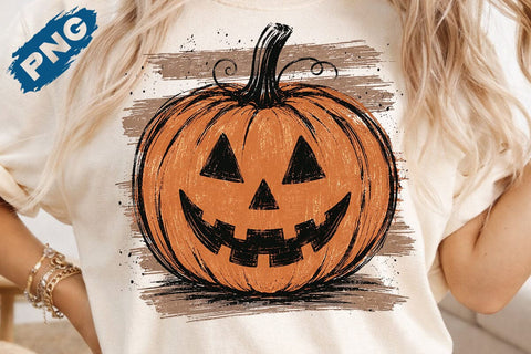 Distressed Pumpkin Png, Cute Pumpkin Stripes PNG, Fall Shirt Autumn Graphic Cozy Fall Sweatshirt Trending Fall Minimalist Mom kids children SVG DesignDestine 
