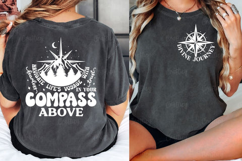 Divine journey Front and Back SVG T shirt Design SVG Designangry 