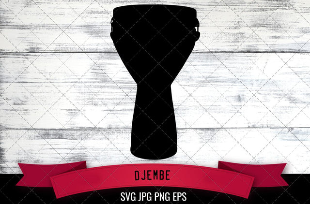 Djembe SVG, Musical Instrument SVG SVG Loveleen Kaur 