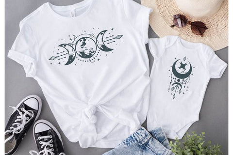 dle, Crystal, moon mystical, butterfly Celestial svg SVG dadan_pm 