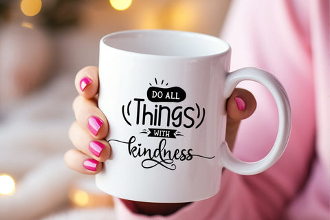 Do All Things With I Kindness SVG I Kindness Shirt SVG SVG Happy Printables Club 
