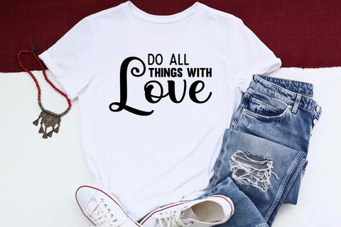 do all things with love SVG Angelina750 