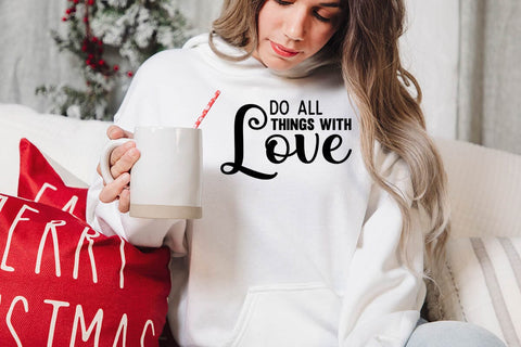 do all things with love SVG Angelina750 