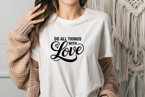 Do All Things With Love SVG Angelina750 