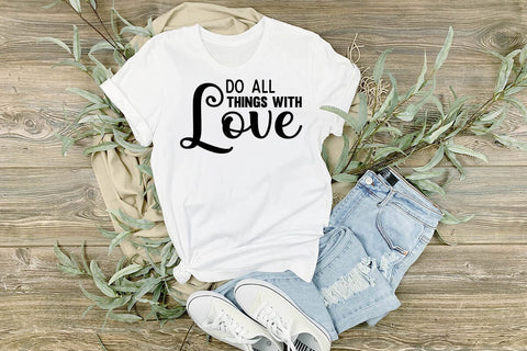 do all things with love SVG Angelina750 