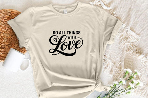 Do All Things With Love SVG Angelina750 