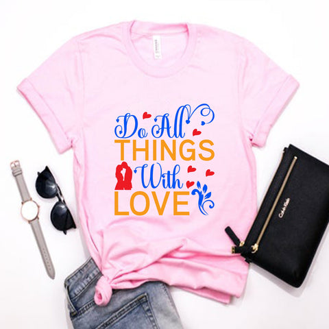 Do All Things With Love SVG DESIGN SVG Rafiqul20606 