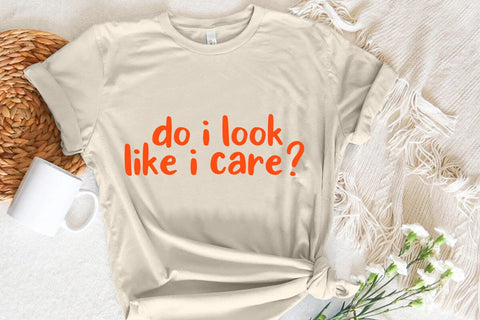 do i look like i care SVG Angelina750 