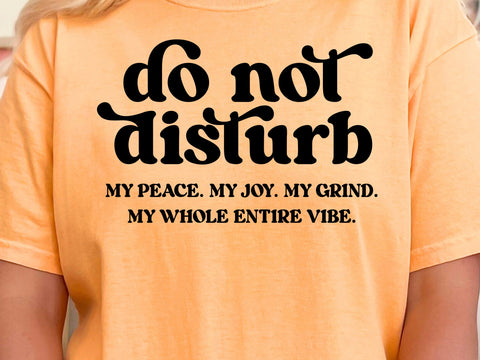 Do Not Disturb SVG, Funny Quote Svg, Cricut Silhouette SVG DesignDestine 