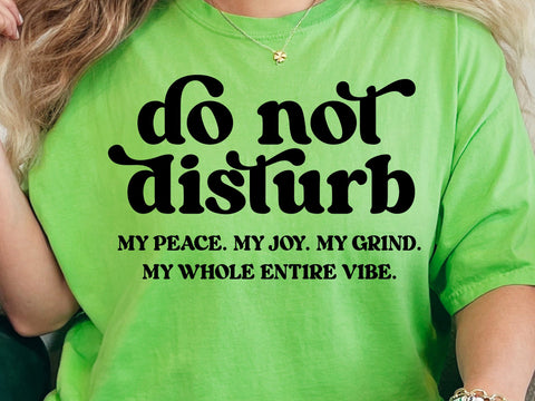 Do Not Disturb SVG, Funny Quote Svg, Cricut Silhouette SVG DesignDestine 