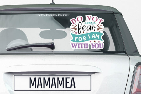 Do not fear for I am with you SVG Angelina750 