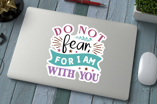 Do not fear for I am with you SVG Angelina750 
