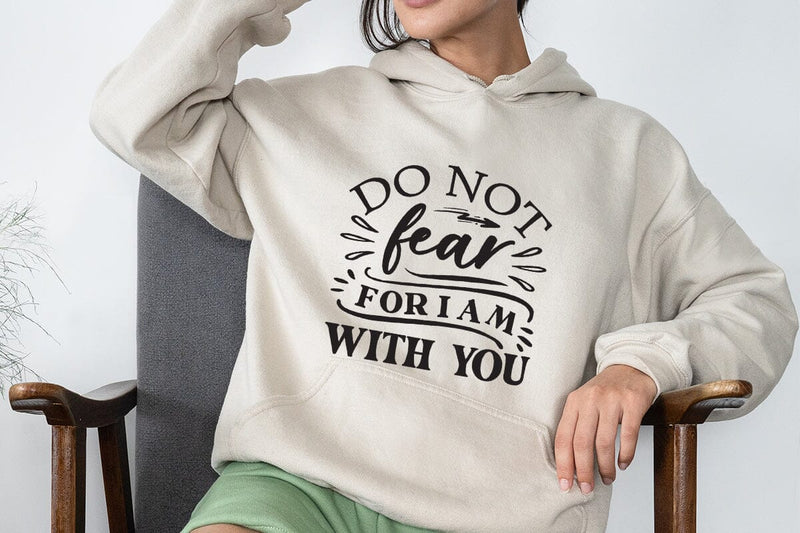 Do not fear for I am with you SVG Angelina750 