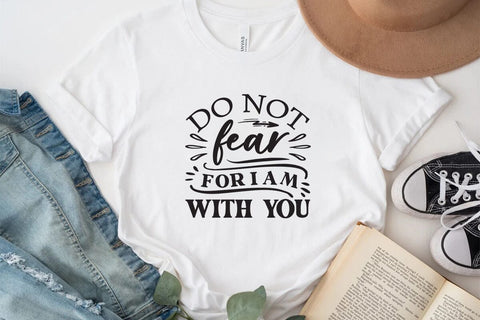 Do not fear for I am with you SVG Angelina750 