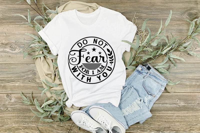 Do not fear for I am with you SVG Angelina750 