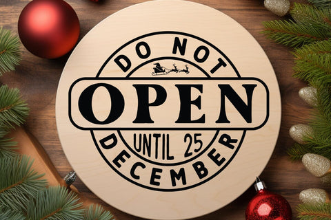 Do not open until 25 december SVG Angelina750 