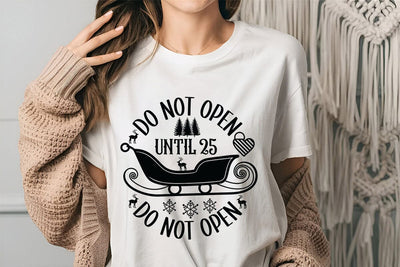 Do not open until 25 december SVG Angelina750 