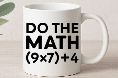 Do The Math Funny Math PNG SVG BillahCrafts 