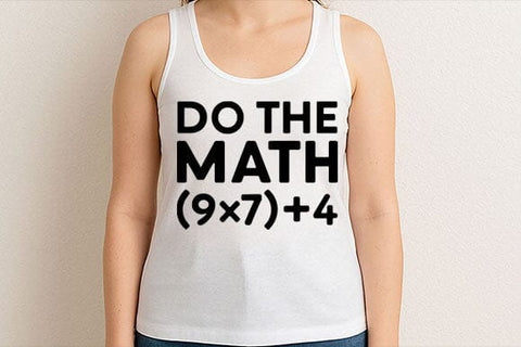 Do The Math Funny Math PNG SVG BillahCrafts 
