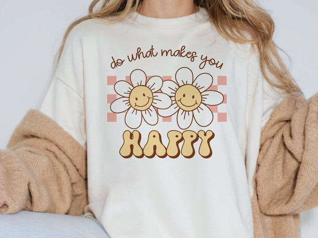 Do What Makes You Happy Svg, Png SVG Caffeinated SVGs 