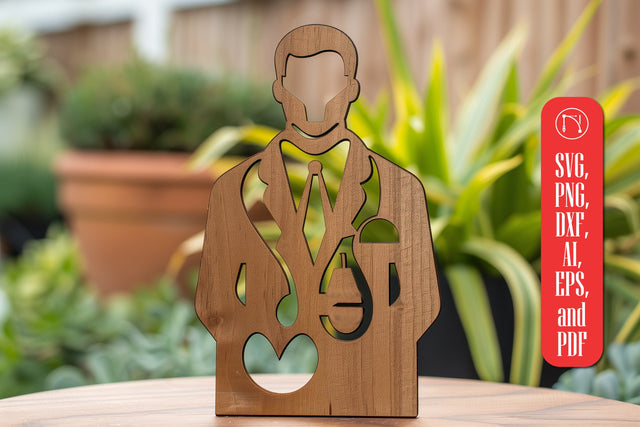 Doctor Signs Laser cut SVG design. SVG MD JOYNAL ABDIN 