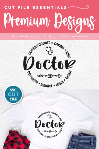 Doctor svg, Physician svg, MD svg unisex design SVG SVG Cut File 