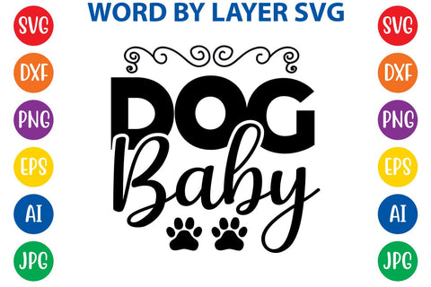 Dog Baby SVG DESIGN SVG Rafiqul20606 