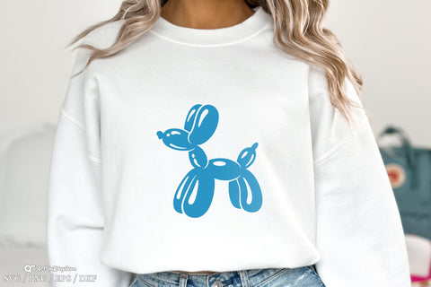 Dog Balloon Svg, Animal Balloon Svg, Dog Svg, Balloon Svg SVG Artinrhythm shop 