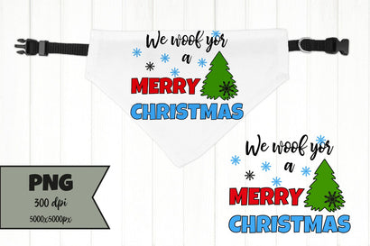 Dog Bandana Sublimation. Dog Quote Clipart, Christmas PNG Sublimation Olga Terlyanskaya 