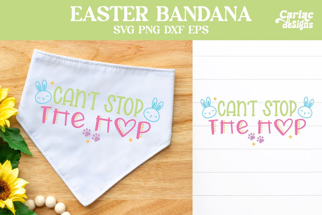 Dog Bandana SVG, Easter Dog Design SVG Carla C Designs 