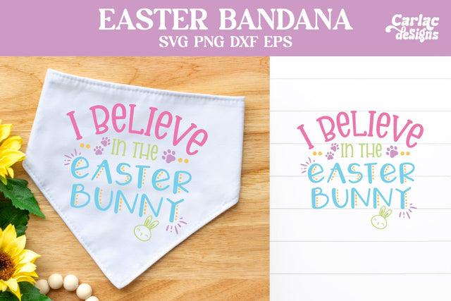 Dog Bandana SVG, Easter Dog Design SVG Carla C Designs 