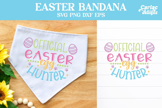 Dog Bandana SVG, Easter Dog Design SVG Carla C Designs 