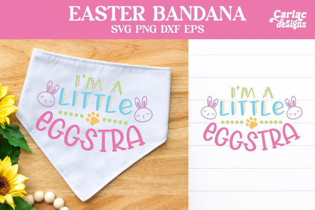 Dog Bandana SVG, Easter Dog Design SVG Carla C Designs 