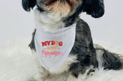Dog Bandana Valentine's Day SVG Bundle SVG Regulrcrative 