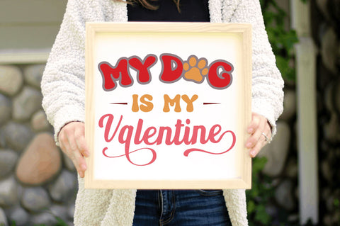 Dog Bandana Valentine's Day SVG Bundle SVG Regulrcrative 