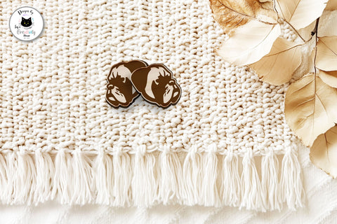 Dog Breed Stud Earrings Laser Cut SVG Ivy's Creativity House 