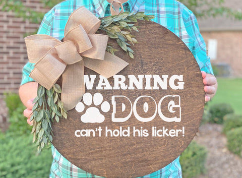 Dog Can't Hold His Licker SVG Design SVG Ikonart Design Shop 