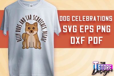 Dog Celebrations SVG Design | Dog SVG Quotes | Dog Celebration SVG Quotes v.1 SVG The T Store Design 